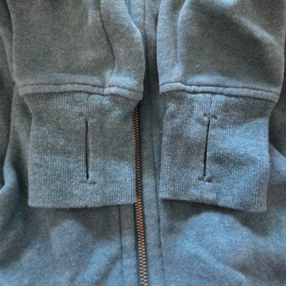 Lululemon Scuba Hoodie *Light Cotton Fleece - 4 Heathered Desert Teal - Picture 7 of 9